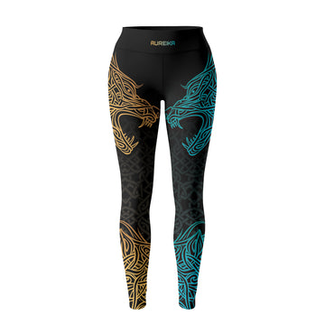 Rashninja Norse Viking Wolf Women's Leggings