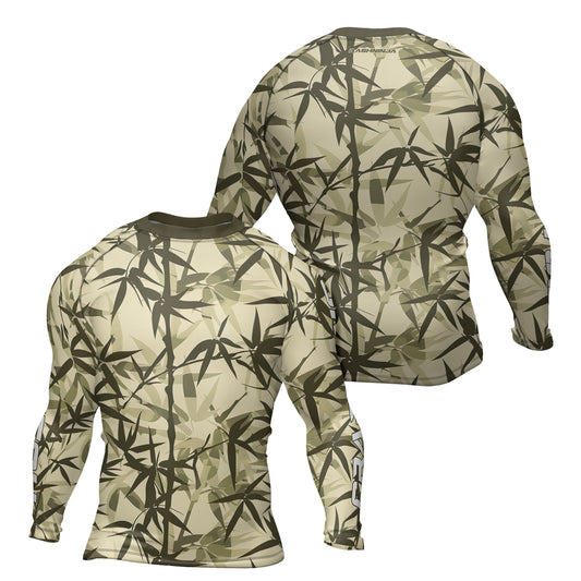 Rashninja Bamboo Camouflage Men's Long Sleeve Rash Guard