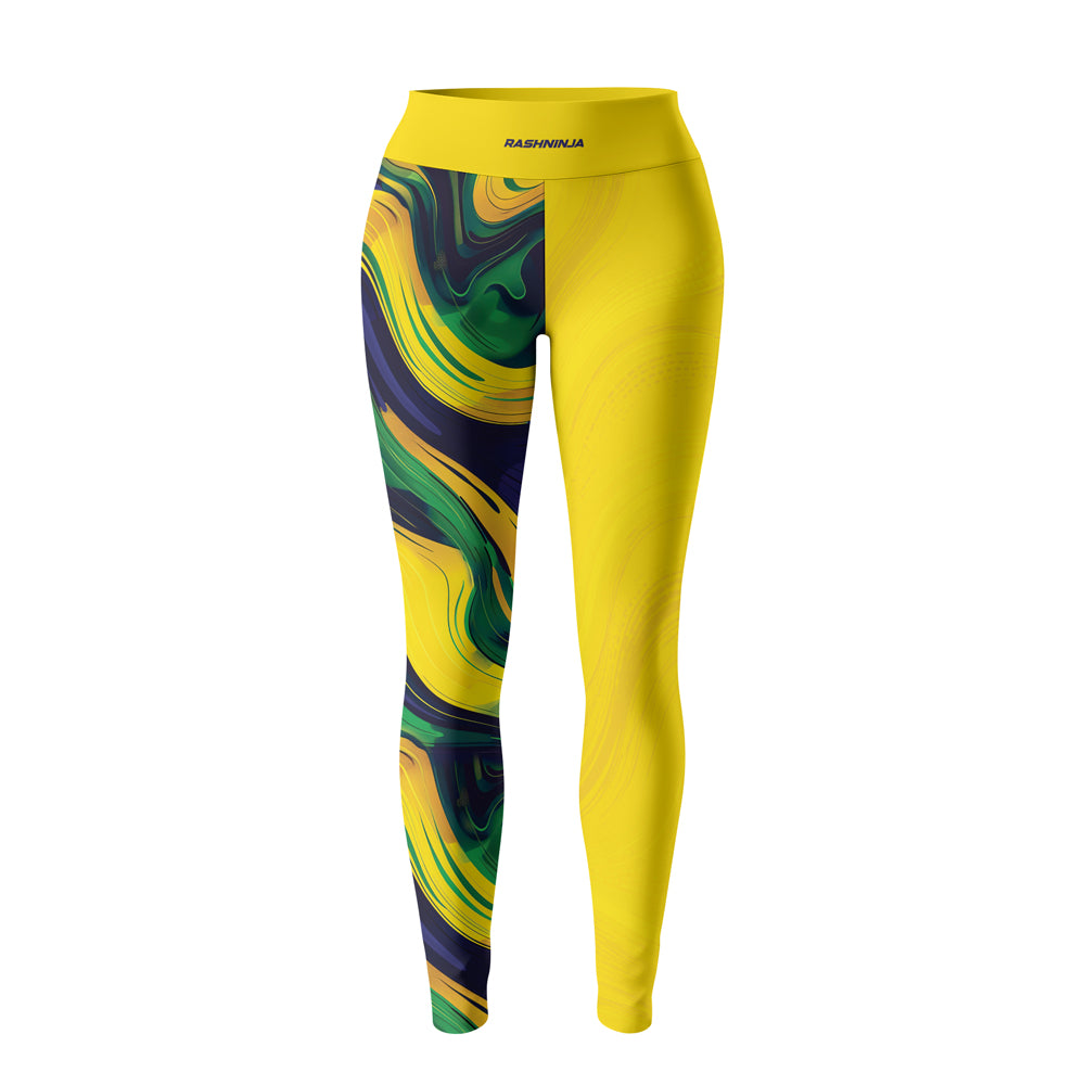 Rashninja Patriot Brazil Flag Women's Leggings