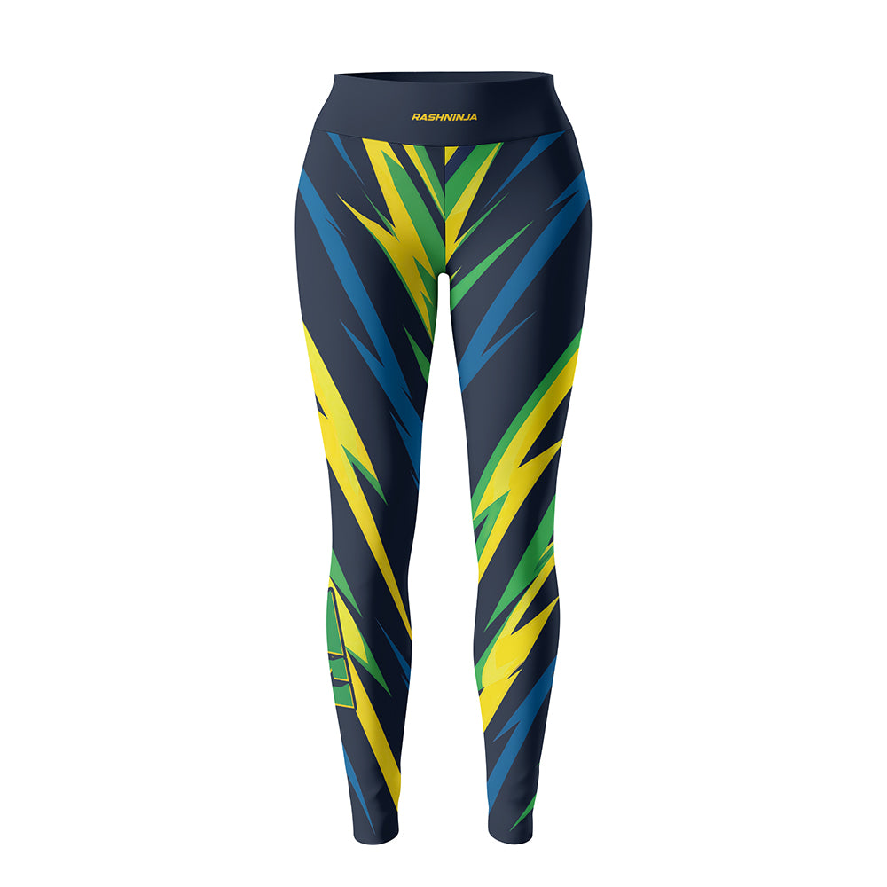 Rashninja Patriot Brazil Flag Women's Leggings