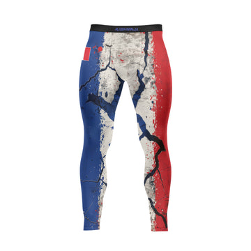 Rashninja Patriot France Flag Men's Spats