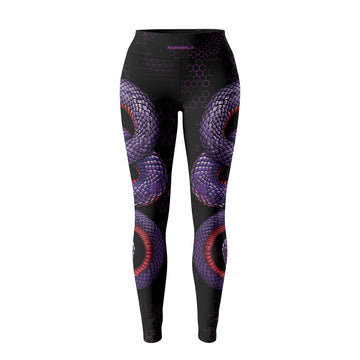 Rashninja Purple Snake Women's Leggings