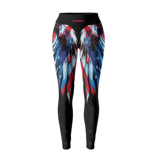 Rashninja American Eagle Patriot Women's Leggings