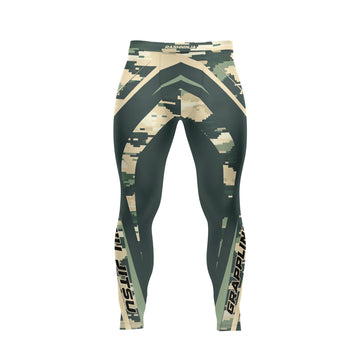 Rashninja Digital Green Camouflage Men's Spats