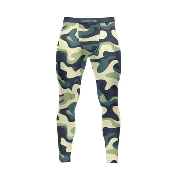 Rashninja Dark Green Camouflage Men's Spats