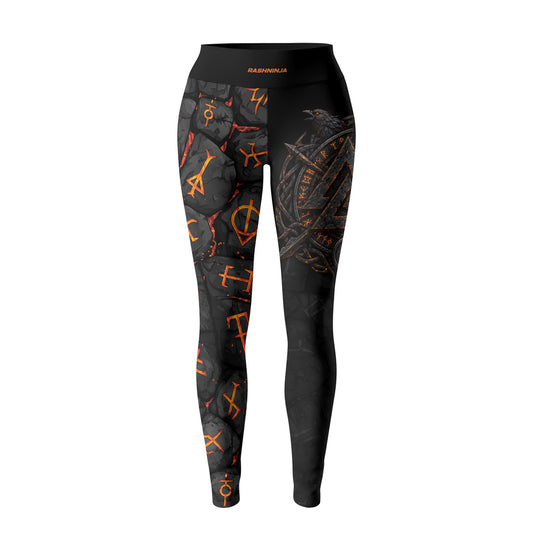 Rashninja Viking Raven Vegvisir Women's Leggings