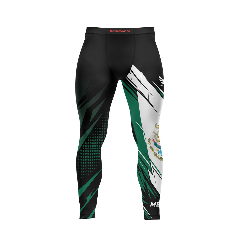 Rashninja Patriot Mexico Flag Men's Spats