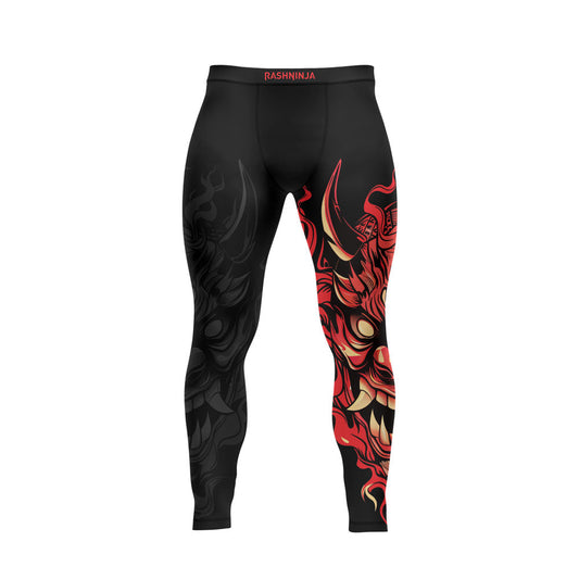 Rashninja Samurai Oni Flames Men's Spats