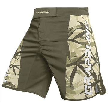 Rashninja Bamboo Camouflage Men's Fight Shorts