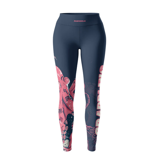 Rashninja Octopus Pink Kraken Women's Leggings