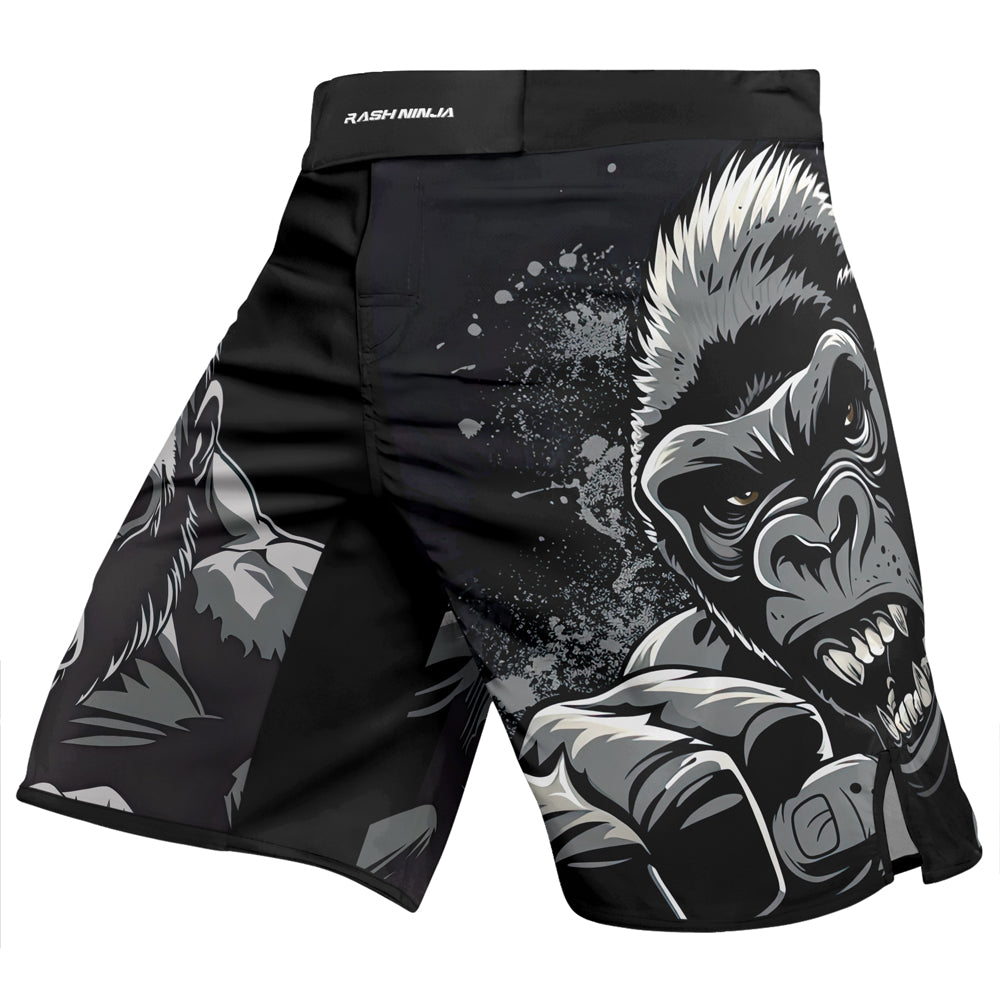 Rashninja Gorilla Wild Monarch Men's Fight Shorts