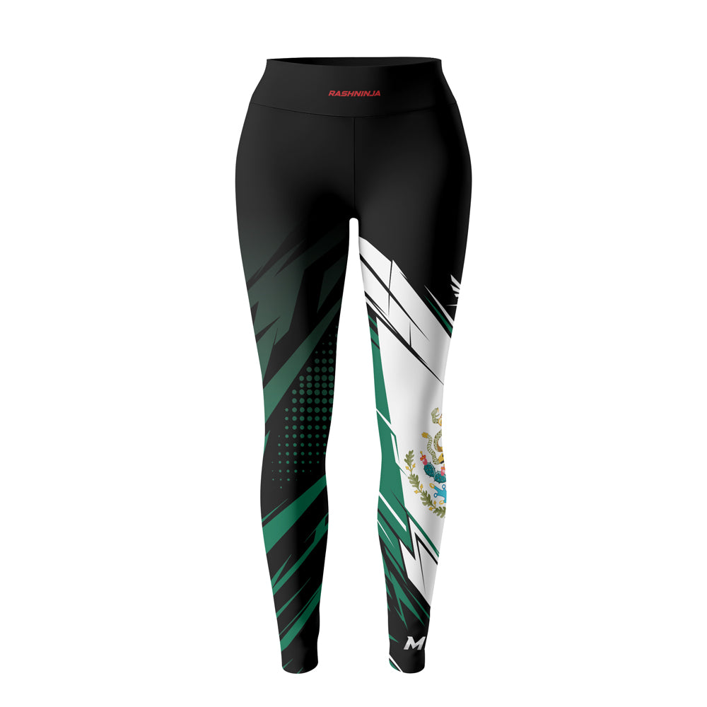 Rashninja Patriot Mexico Flag Women's Leggings