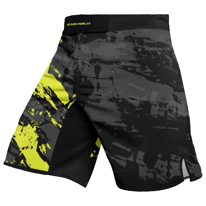 Rashninja Paint Streak Camouflage Men's Fight Shorts