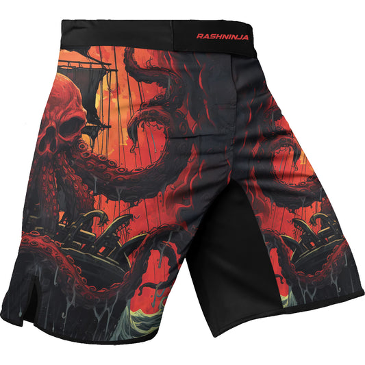 Rashninja Octopus Havoc Men's Fight Shorts