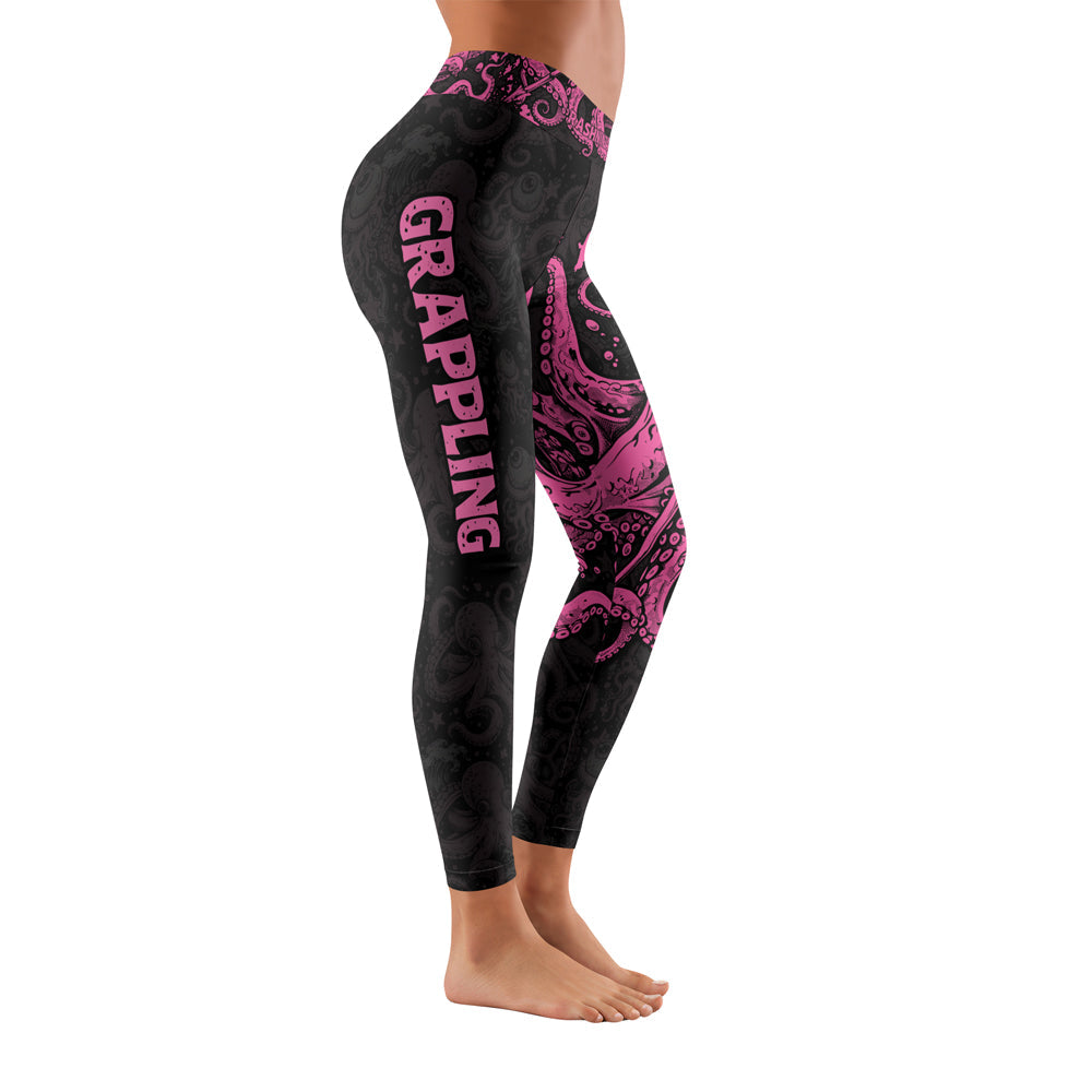 Rashninja Octopus Pink Women's Leggings