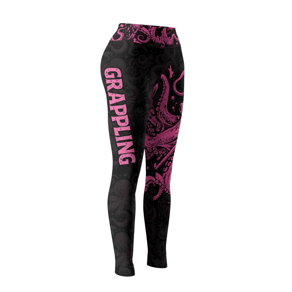 Rashninja Octopus Pink Women's Leggings