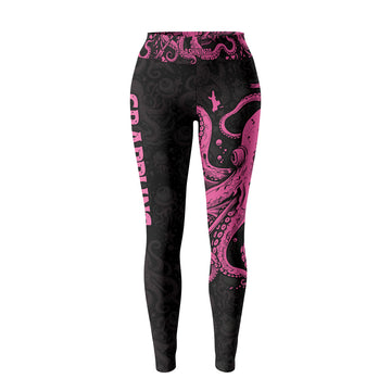 Rashninja Octopus Pink Women's Leggings