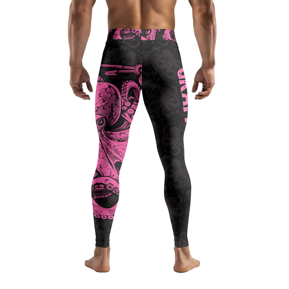 Rashninja Octopus Pink Men's Spats
