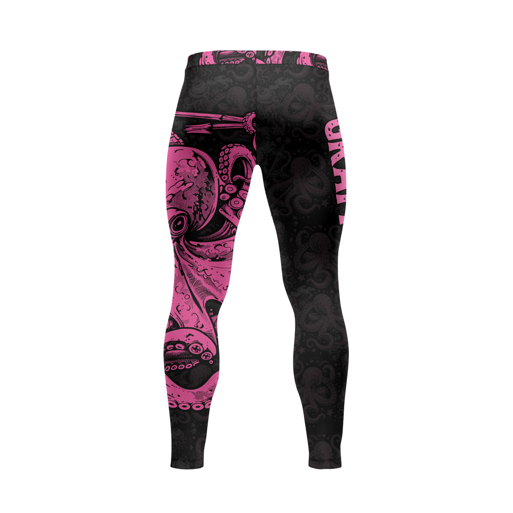 Rashninja Octopus Pink Men's Spats