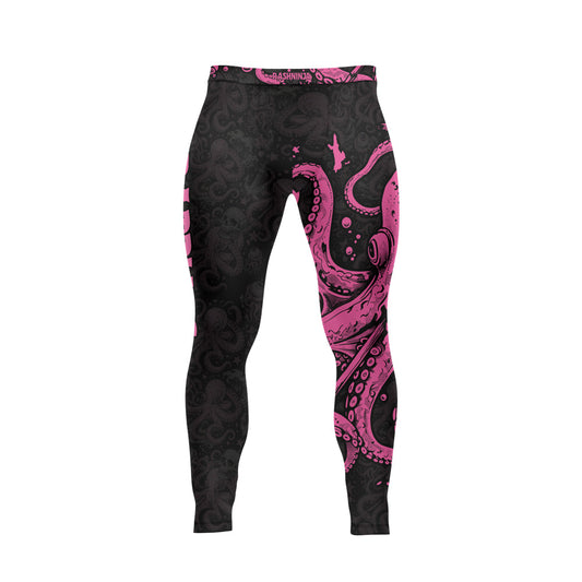 Rashninja Octopus Pink Men's Spats