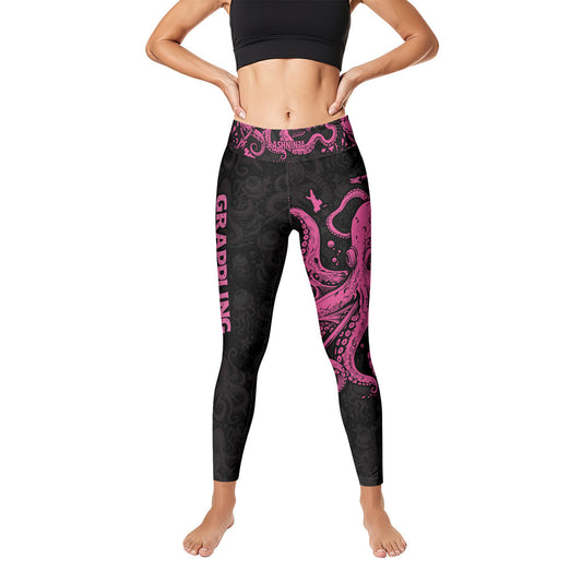 Rashninja Octopus Pink Women's Leggings