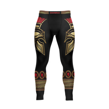 Rashninja Golden Spartan Warrior Men's Spats