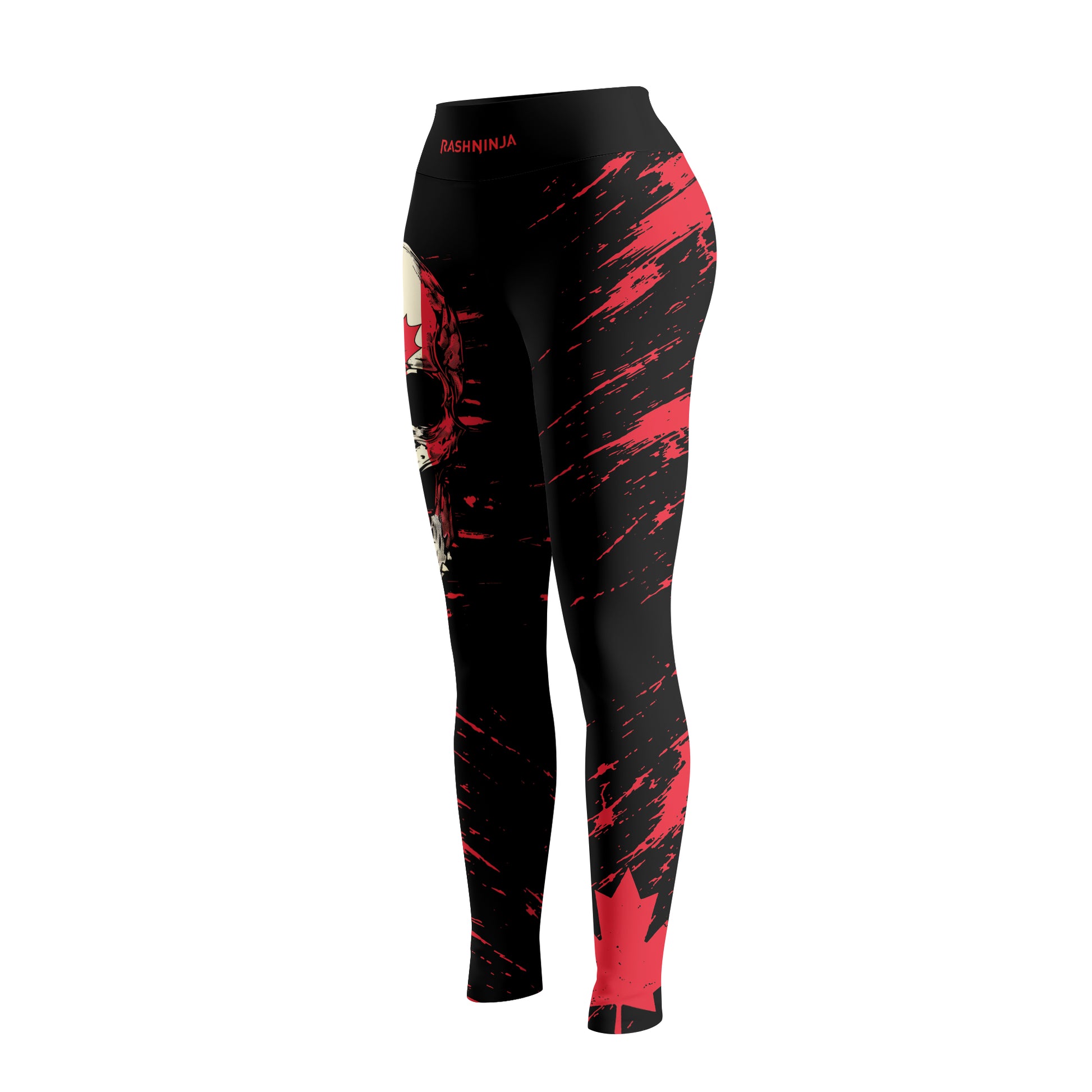 Rashninja Patriot Canada Flag Women's Leggings