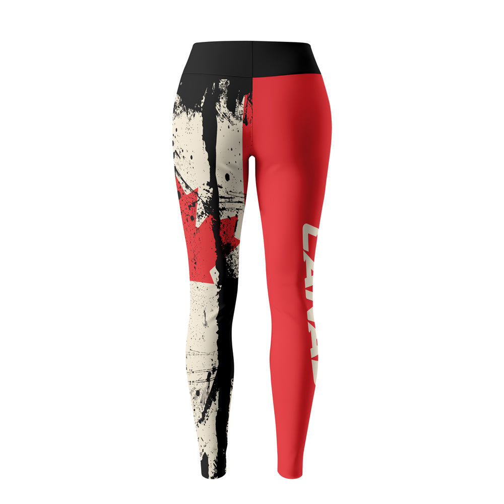 Rashninja Patriot Canada Flag Women's Leggings