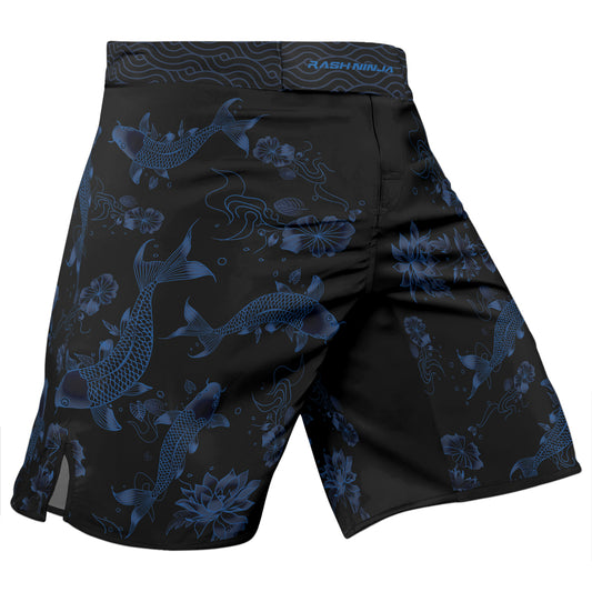 Rashninja Samurai Koi Valor Men's Fight Shorts
