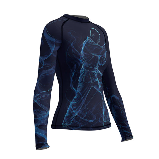 Rashninja Cyber Martial Artist Women's Long Sleeve Rash Guard