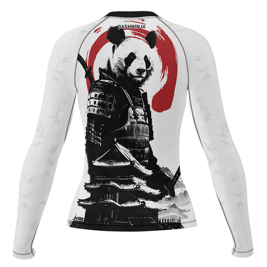 Rashninja Panda Samurai Frost Women's Long Sleeve Rash Guard