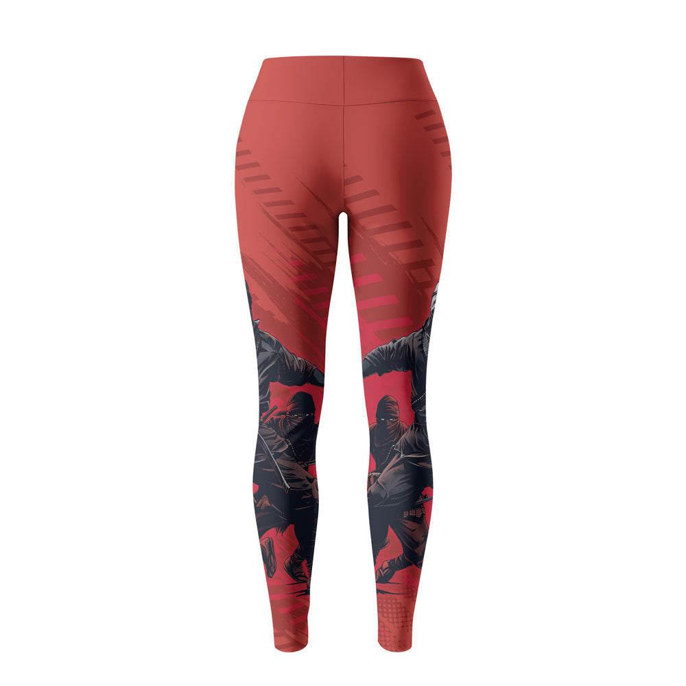 Rashninja Ninja Red Assault Women's Leggings