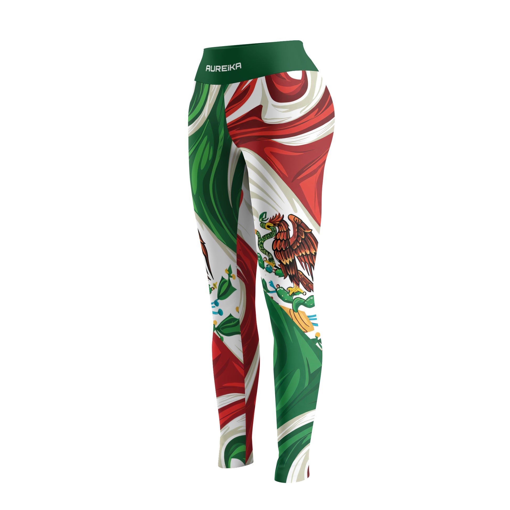 Rashninja Patriot Mexico Flag Women's Leggings