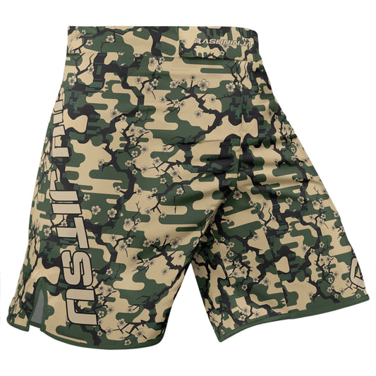 Rashninja Camouflage Jungle Phantom Men's Fight Shorts