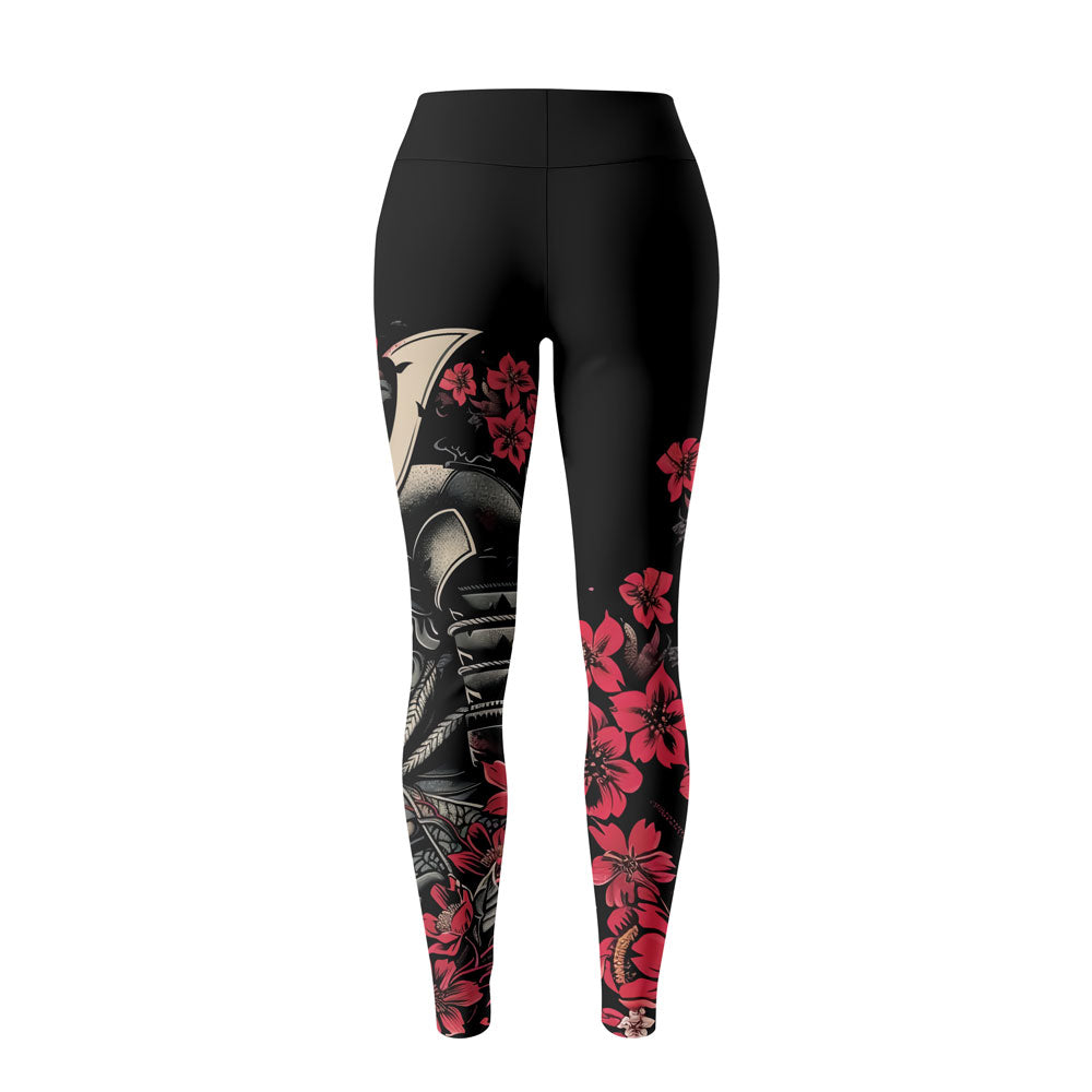 Rashninja Samurai Golden Mask Women's Leggings