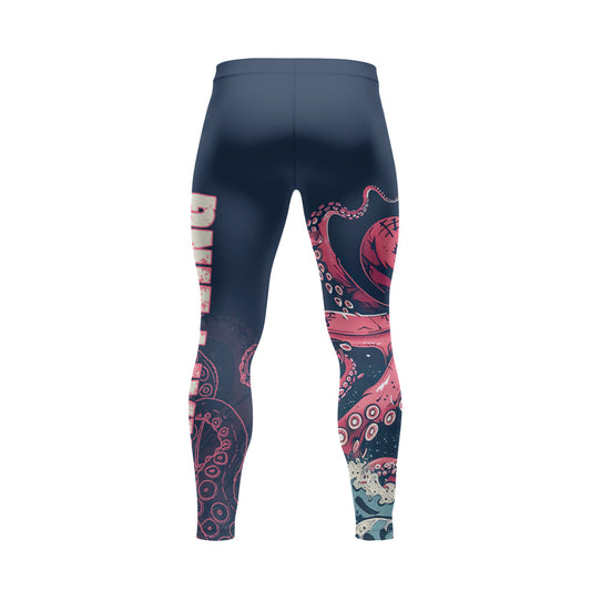 Rashninja Octopus Pink Kraken Men's Spats