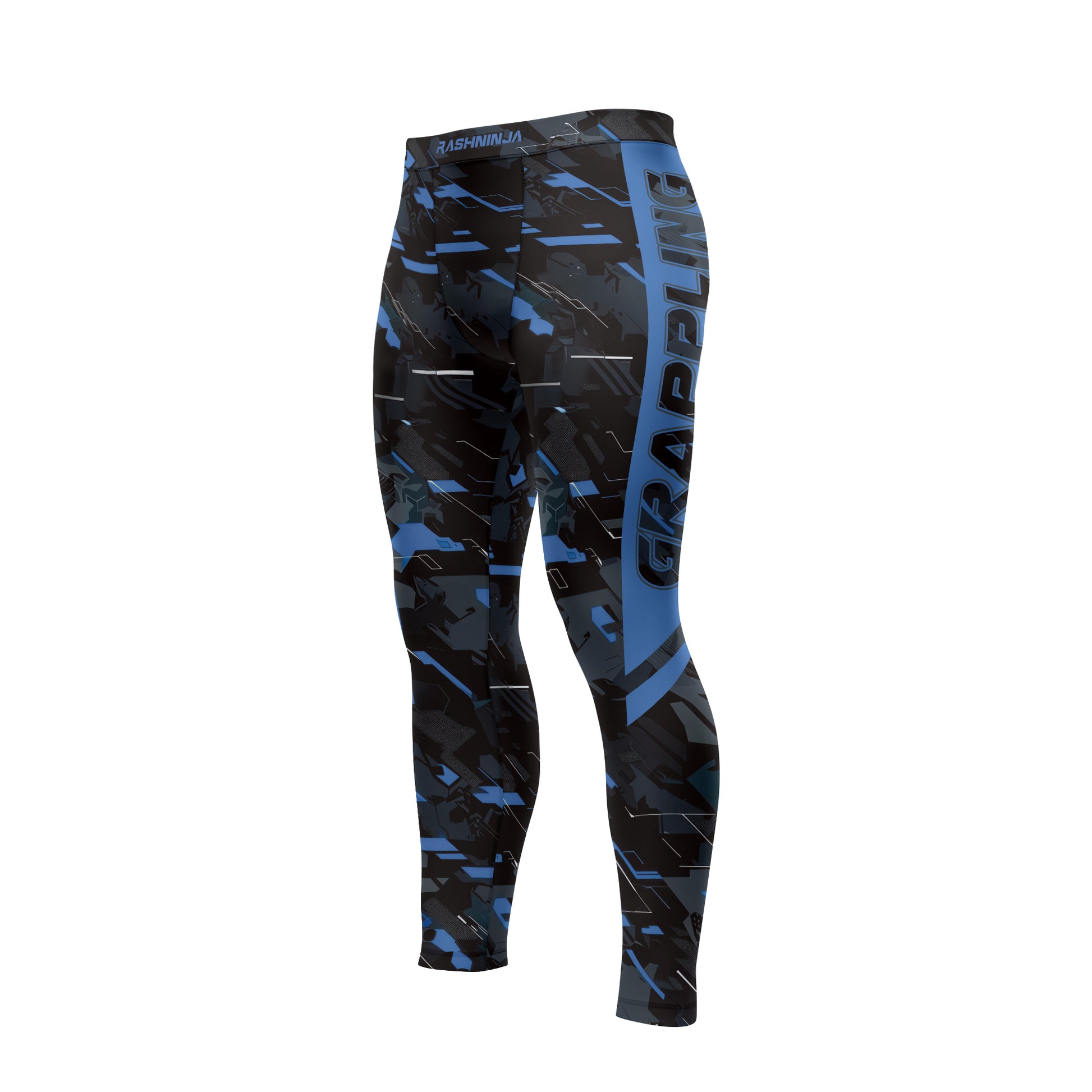 Rashninja Blue Triangle Men's Spats