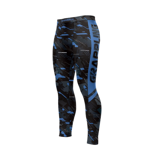Rashninja Blue Triangle Men's Spats