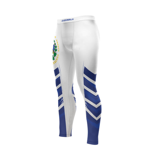 Rashninja Patriot El Salvador Flag Men's Spats