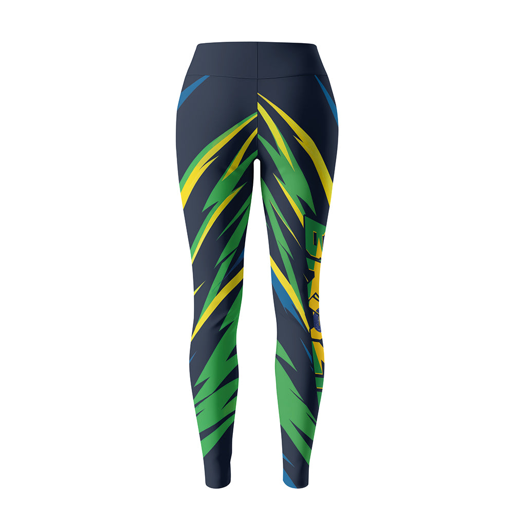Rashninja Patriot Brazil Flag Women's Leggings