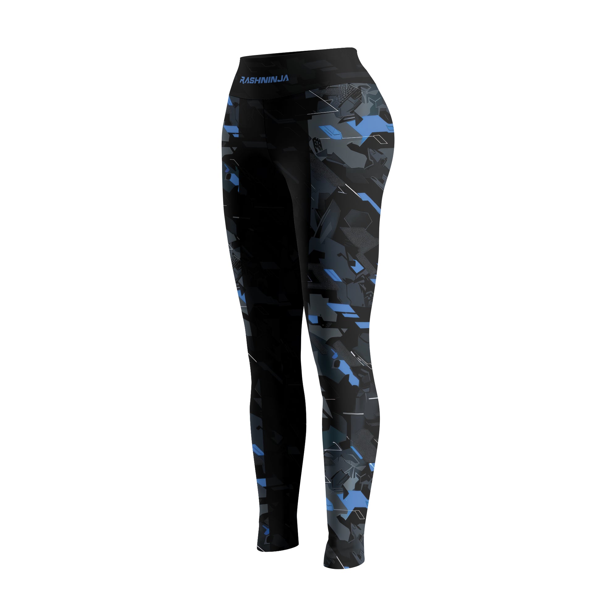 Rashninja Blue Triangle Women's Leggings