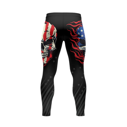 Rashninja American Patriot Skull Men's Spats