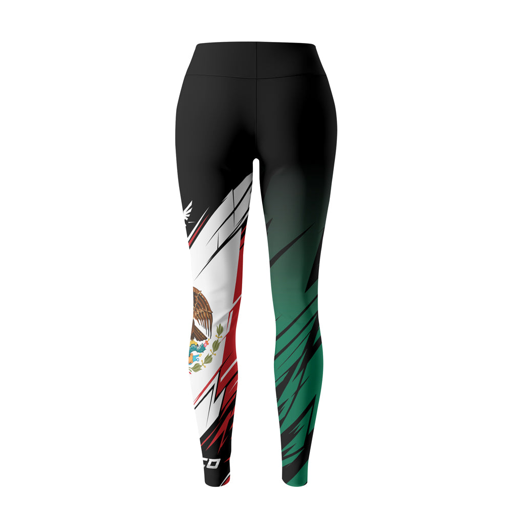 Rashninja Patriot Mexico Flag Women's Leggings