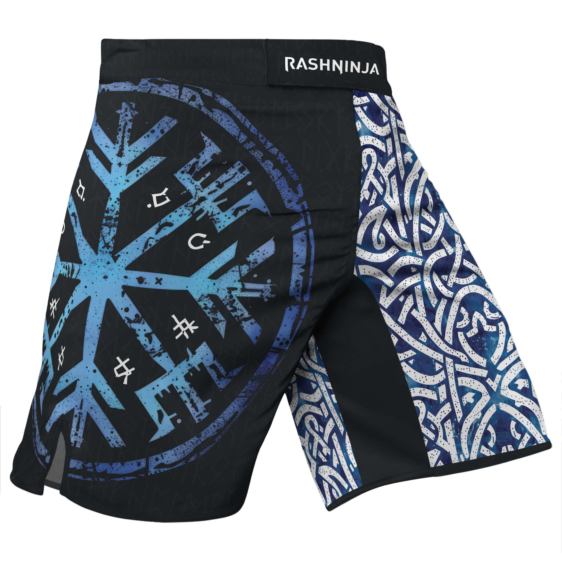 Rashninja Viking Helm of Awe Men's Fight Shorts
