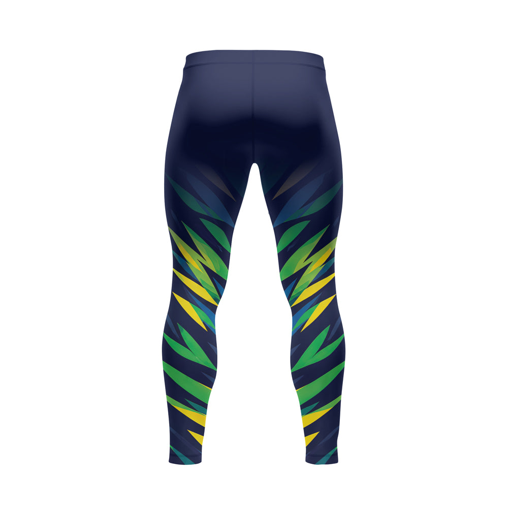 Rashninja Patriot Brazil Flag Men's Spats