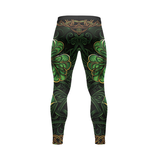 Rashninja Irish Celtic Clover Men's Spats – St. Patrick's Day Edition