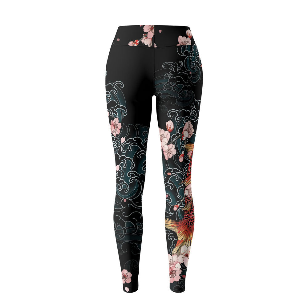 Rashninja Koi and Sakura Women's Leggings
