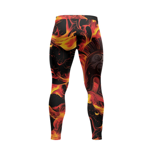 Rashninja Spartan Flame Helm Men's Spats
