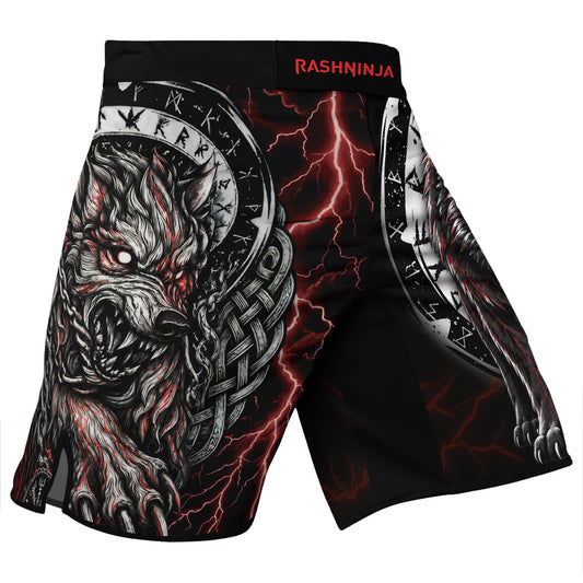 Rashninja Blood Fenrir Wolf Women's Short Sleeve Rash Guard