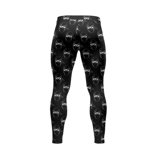 Rashninja Ninja Stealth Pattern Black Men's Spats